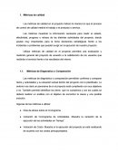 Metricas de Calidad en el proyecto indican la manera