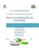 PROYECTO INGENIERÍA DE SOFTWARE.