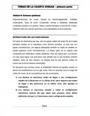 TEMAS DE LA CUARTA UNIDAD – primera parte.