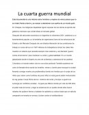 La caurta guerra mundial.