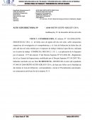 Resolucion de multa.