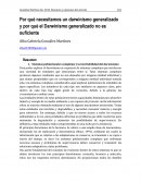 Sistemas poblacionales complejos y la inevitabilidad del darwinismo.