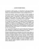 LA EDUCACION MOLDEABLE.