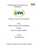 Métodos y Técnicas de Investigación.
