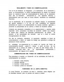 REGLAMENTO FONDO COMERCIALIZACION.