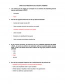 BANCO DE PREGUNTAS DE TALENTO HUMANO