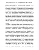 ARGUMENTACION DE LOS CUESTIONARIOS Y TABULACION