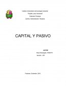 CAPITAL Y PASIVO