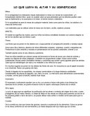 LO QUE LLEVA EL ALTAR Y SU SIGNIFICADO