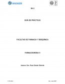FACULTAD DE FARMACIA Y BIOQUÍMICA FARMACOGNOSIA II