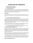 Estructura del transistor