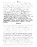 Platón nació en el seno de una familia aristocrática el año 427 a. C