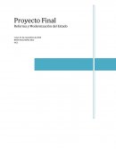 Proyecto Final Reforma y Modernización del Estado