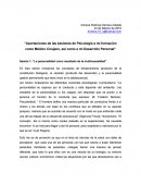 Aportaciones de las sesiones de psicología a mi formación como médico cirujano