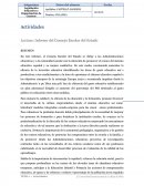 Informe del Consejo Escolar del Estado