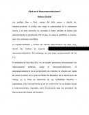 ¿Qué es el Neoconservadurismo?[