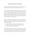 Desarrollo del lenguaje en el preescolar