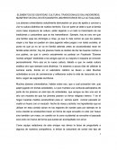 ELEMENTOS DE IDENTIDAD CULTURAL TRADICIONALES SALVADOREÑOS, MANIFIESTOS EN LOS ESTUDIANTES UNIVERSITARIOS EN LA ACTUALIDAD..