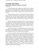 Un enemigo para la Nación Orden interno, violencia y “subversión”. 1973-1976 Marina Franco