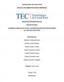 CADENAS GLOBALES DE VALOR Y DIVERSIFICACIÓN DE EXPORTACIONES; EL CASO DE COSTA RICA