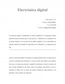 Electrónica digital.