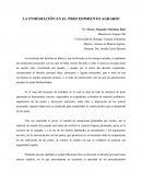 LA INMEDIACION EN EL DERECHO AGRARIIO