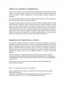 ¿Qué es un capacitor? y Capacitancia