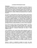 La evaluación del desempeño docente.