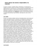 Cómo educar de manera responsable a tu mascota