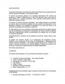 Tema- El presente documento corresponde al Informe del Estudio de la modernización de camino Asunción Nochixtlan – San Andrés Sinaxtla..