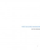 First: Building Management