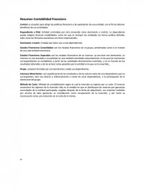 Control: es el poder para dirigir las políticas financiera y de explotación de una entidad, con el fin de obtener beneficios de sus actividades.. Página 1