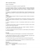 Desarrollo y Progreso. Formar grupos de cuatro integrantes y contesten el siguiente taller.