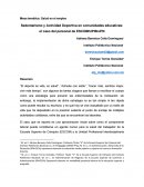 Sedentarismo y Actividad Deportiva en comunidades educativas: el caso del personal de ESCOM/UPIBI-IPN