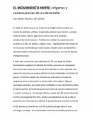 EL MOVIMIENTO HIPPIE: orígenes y consecuencias de su desarrollo.