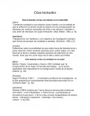 Citas textuales cortas con énfasis en el contenido