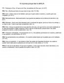 10 azones para leer la Biblia.