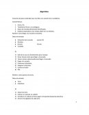 Conjunto de pasos ordenados que nos lleva a la solución de un problema.