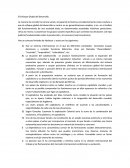 El enfoque global del desarrollo.