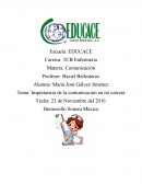 Comunicacion dentro enfermeria.