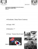 Guerra Fría (Corea). Ensayo