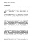 Los Fundamentos legales de comercio exterior.