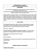 Un Programa de clausura.