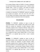 Contrato de compraventa.