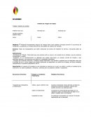 Un Análisis de riesgos de trabajo .