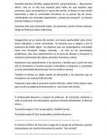 Un niño, un profesor, un libro y un lápiz pueden cambiar al mundo. Página 1