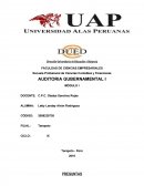 AUDITORIA GUBERNAMENTAL I MÓDULO I