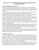 WETTENGEL Y PROL - “Tratamiento de los problemas de aprendizaje; actualizaciones en clínica psicopedagógica”