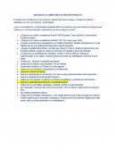 ANALISIS DE LA COMPETENCIA DE NUESTRO PRODUCTO