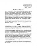 Fenómeno Criminal